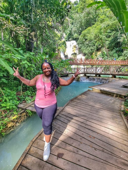 Mw at.Luang Prabang Laos waterfalls